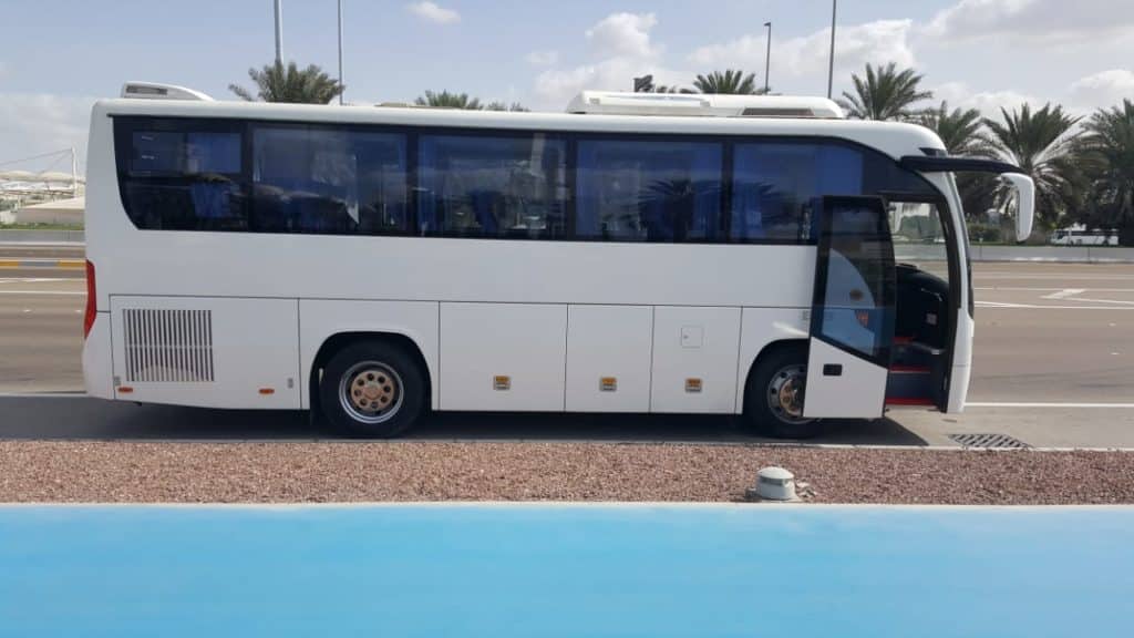 35 seater luxury bus rental abu dhabi