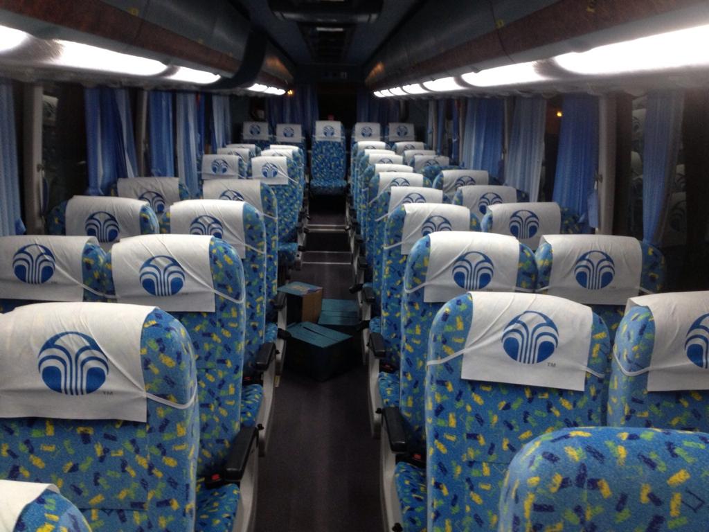 luxury bus rental in Dubai