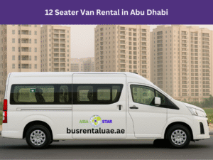 12 seater van rental in abu dhabi
