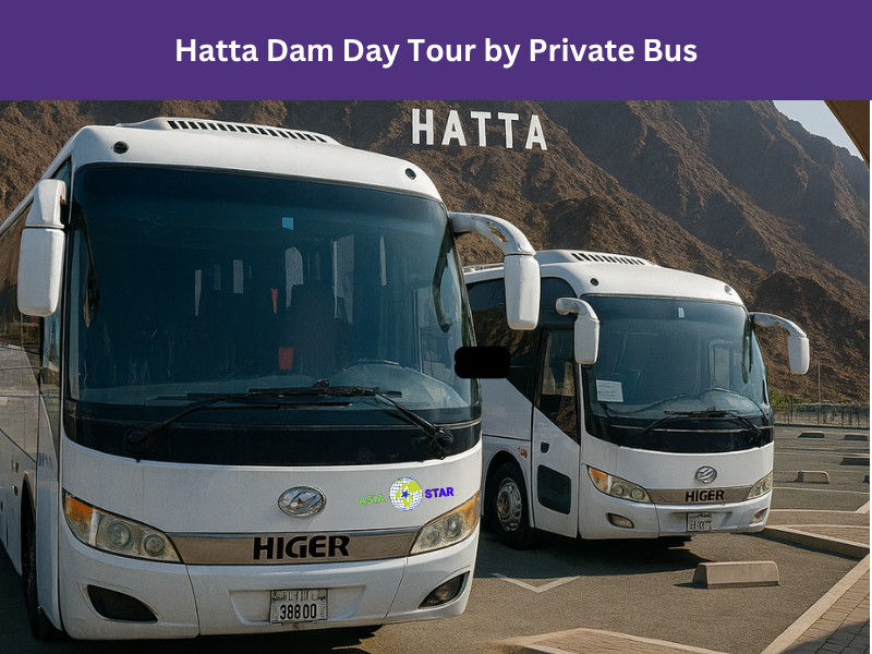 hatta day tour by private bus