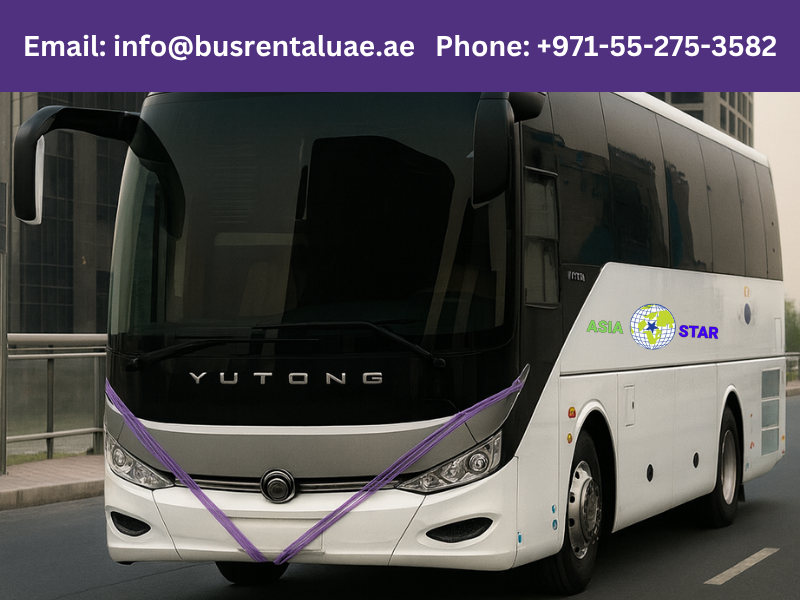 Asia Star Mini Bus for Rent With Driver in Abu Dhabi